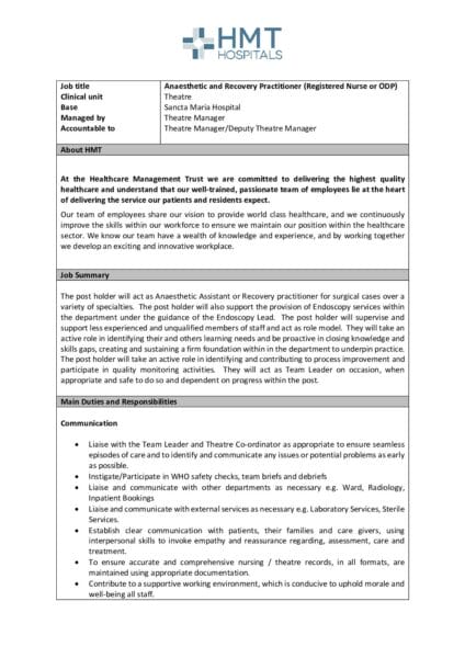 HMT Sancta Maria Hospital HMT Sancta Maria Hospital